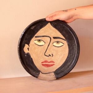 Plato dibujado
